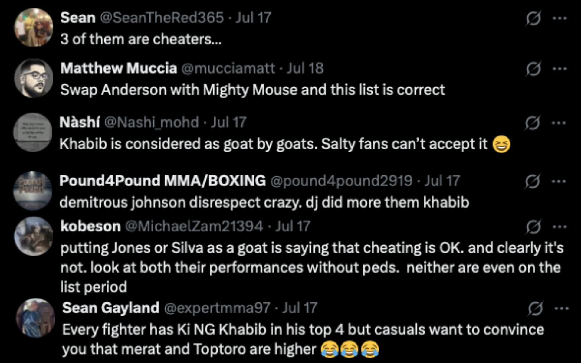 Screenshots via @RedCorner_MMA on X